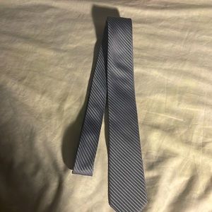 Calvin Klein stripe tie men’s blue